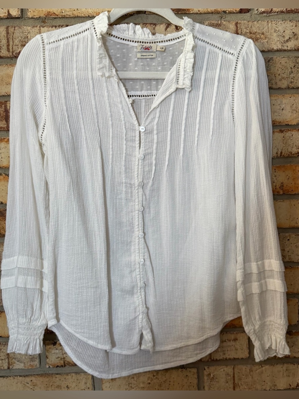 Faherty white top S